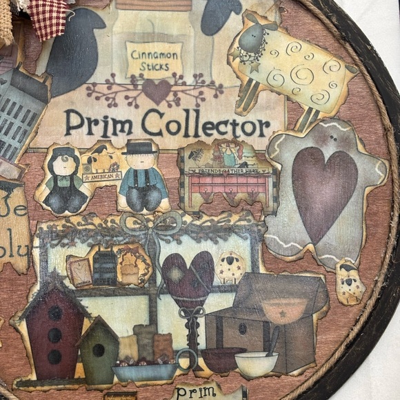 Hand crafted with love Rustic Prim Wall Decor - Picture 3 of 7